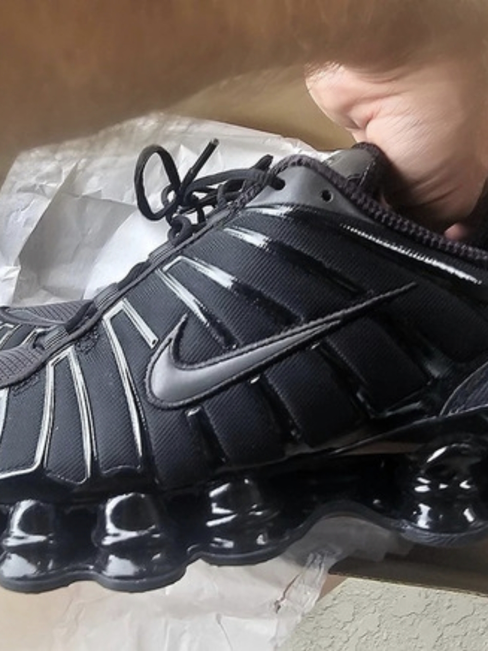 Size 11 - Nike Shox TL Black/Metallic Silver/Light Lemon Twist - Picture 2 of 7